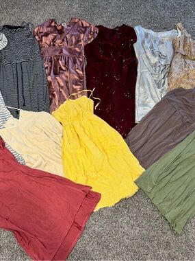 Women Dress Lot 10 Dresses 8/10 M/LG